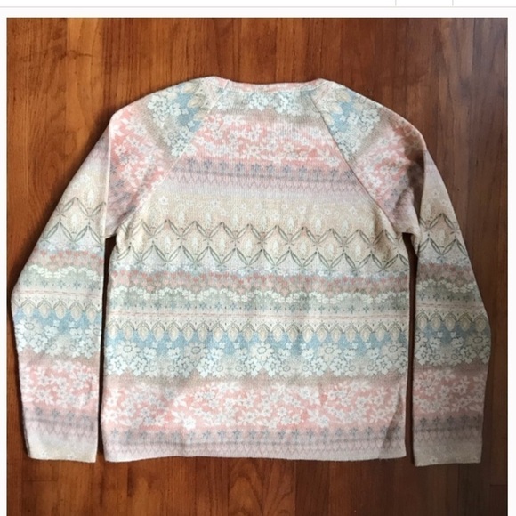 Postmark Anthropologie Garden Knit Sweater. D/A120/5 - Picture 3 of 5